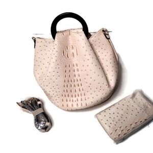 Beige handbag